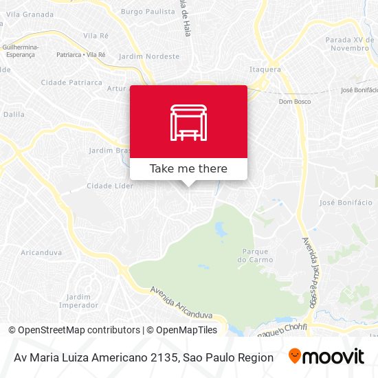 Av Maria Luiza Americano 2135 map