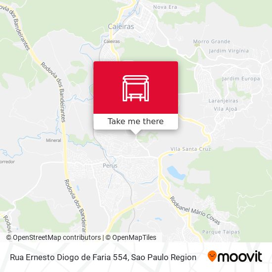 Rua Ernesto Diogo de Faria 554 map