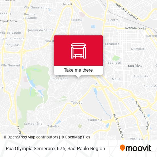 Rua Olympia Semeraro, 675 map