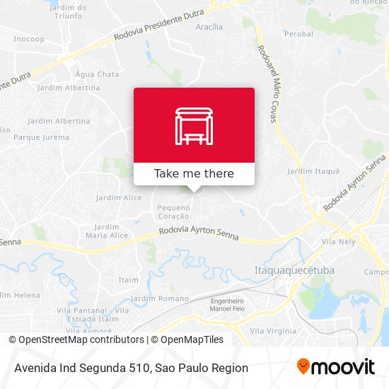 Avenida Ind Segunda 510 map