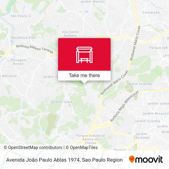 Avenida João Paulo Ablas 1974 map