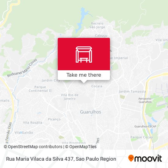 Rua Maria Vilaca da Silva 437 map