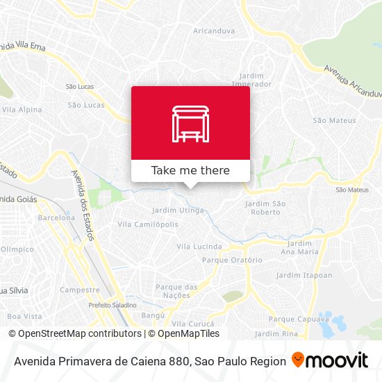 Avenida Primavera de Caiena 880 map