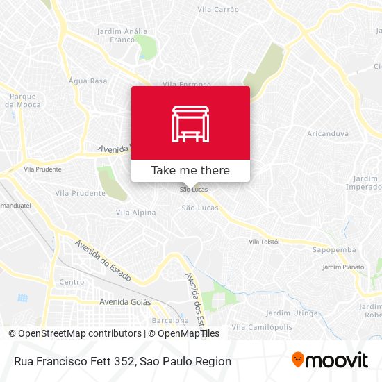 Rua Francisco Fett 352 map