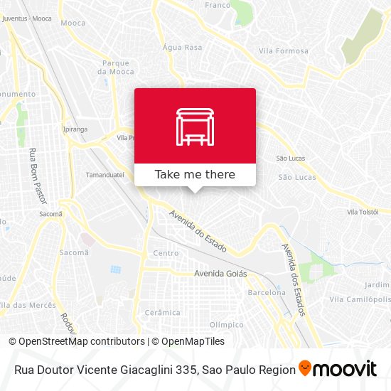 Rua Doutor Vicente Giacaglini 335 map