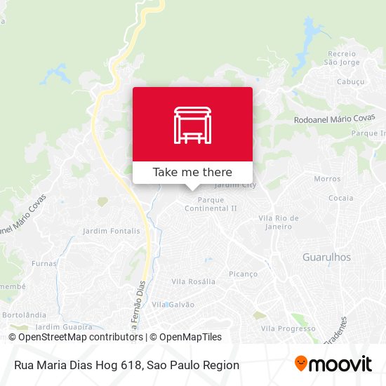 Rua Maria Dias Hog 618 map