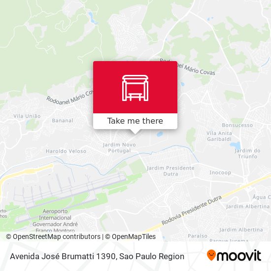 Avenida José Brumatti 1390 map