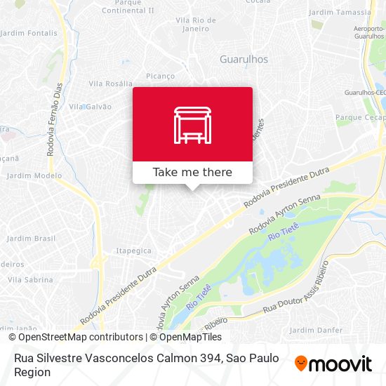 Rua Silvestre Vasconcelos Calmon 394 map