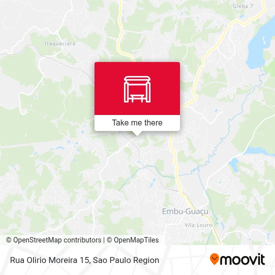 Rua Olirio Moreira 15 map