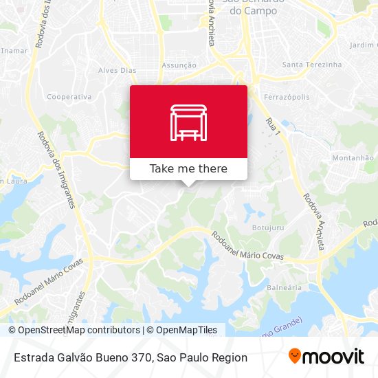 Estrada Galvão Bueno 370 map