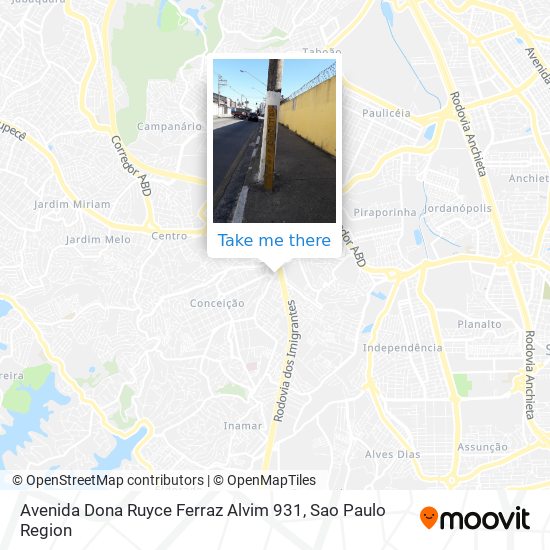 Avenida Dona Ruyce Ferraz Alvim 931 map