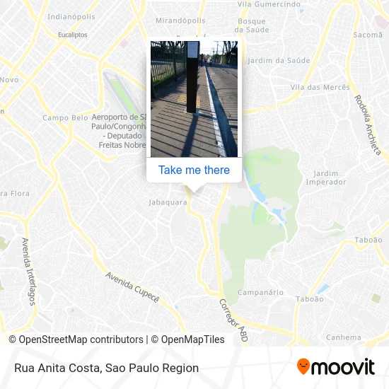 Rua Anita Costa map