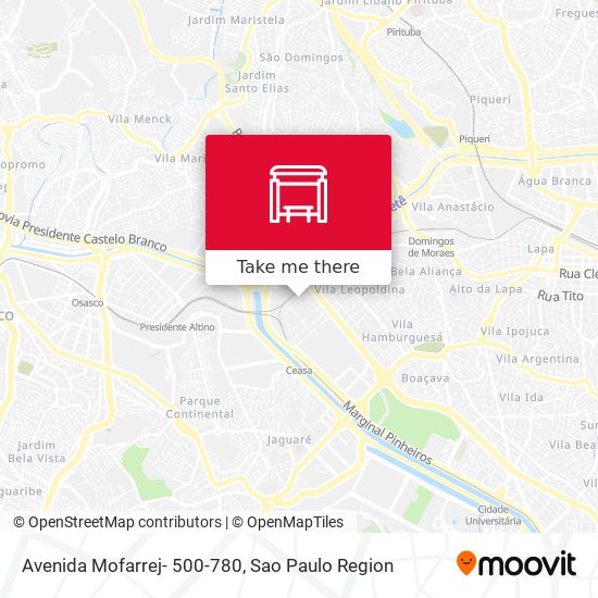 Avenida Mofarrej- 500-780 map