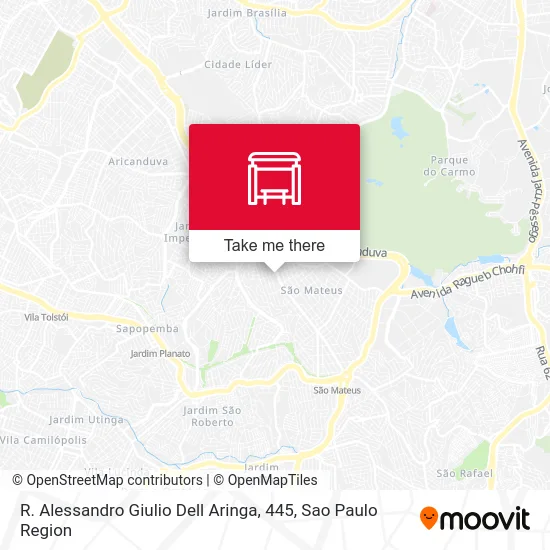 R. Alessandro Giulio Dell Aringa, 445 map