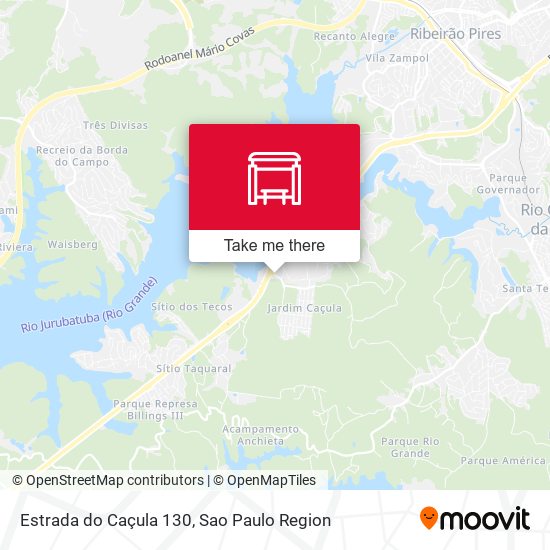Estrada do Caçula 130 map