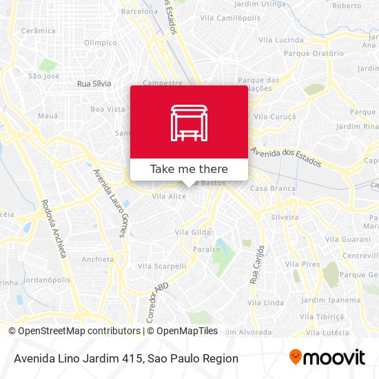 Avenida Lino Jardim 415 map