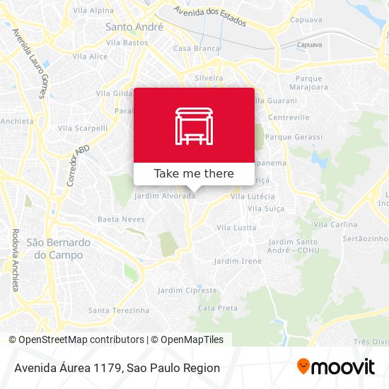 Avenida Áurea 1179 map