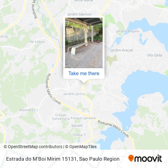 Estrada do M'Boi Mirim 15131 map