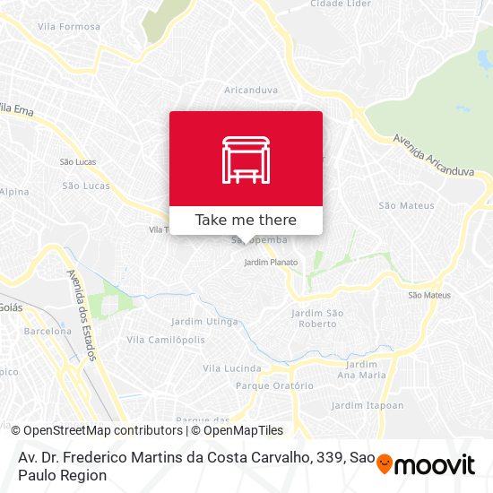 Av. Dr. Frederico Martins da Costa Carvalho, 339 map