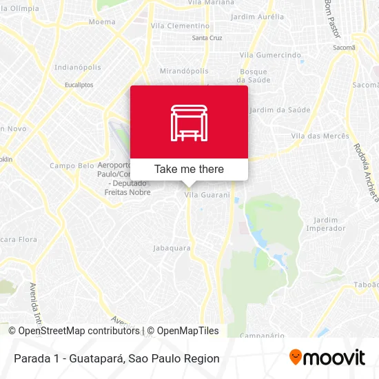 Parada 1 - Guatapará map