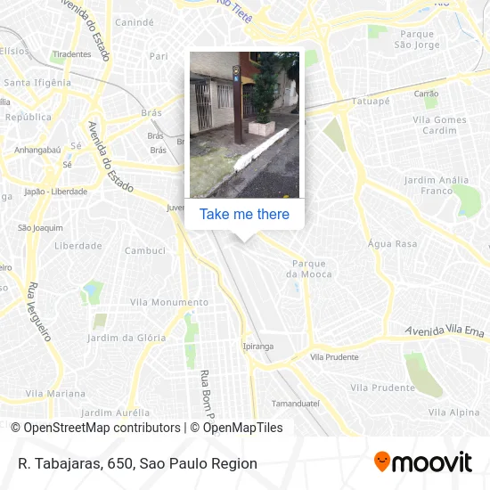 R. Tabajaras, 650 map