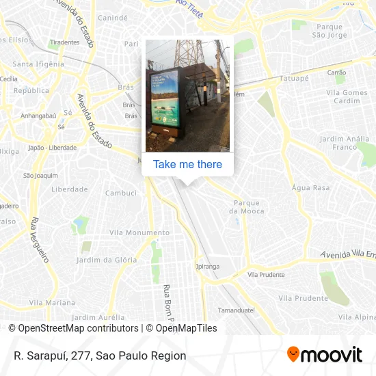 R. Sarapuí, 277 map