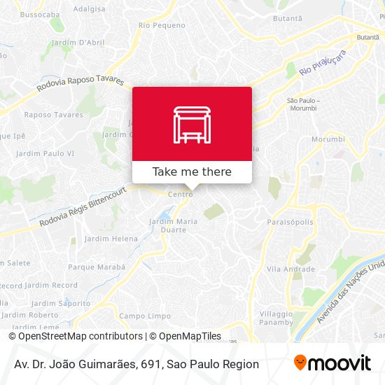 Av. Dr. João Guimarães, 691 map