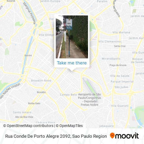 Mapa Rua Conde De Porto Alegre 2092