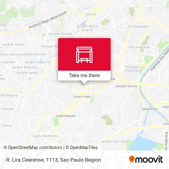 R. Lira Cearense, 1113 map