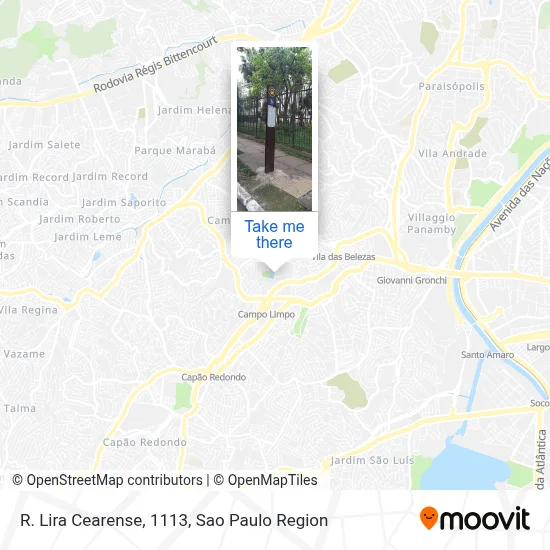 R. Lira Cearense, 1113 map