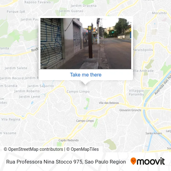 Rua Professora Nina Stocco 975 map