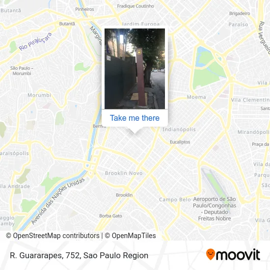R. Guararapes, 752 map