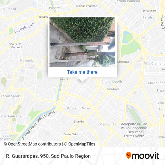 R. Guararapes, 950 map