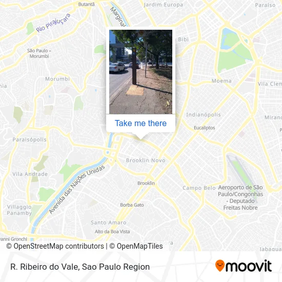 R. Ribeiro do Vale map