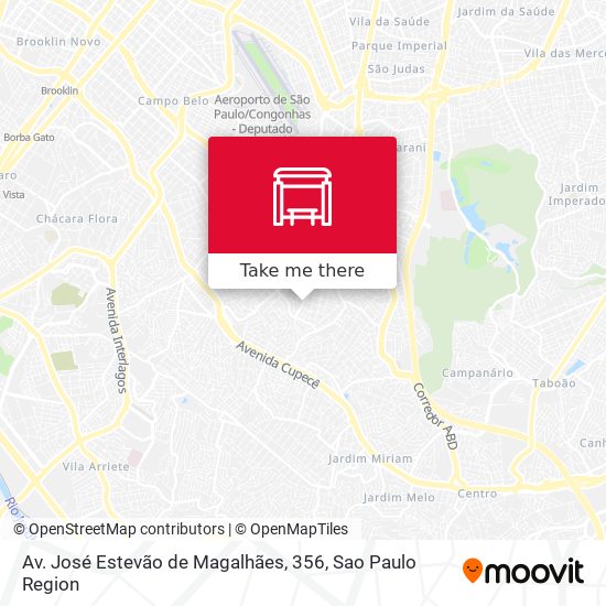 Mapa Av. José Estevão de Magalhães, 356