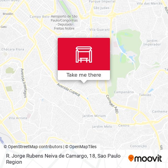 R. Jorge Rubens Neiva de Camargo, 18 map