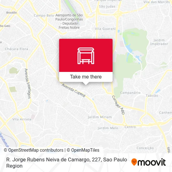 R. Jorge Rubens Neiva de Camargo, 227 map