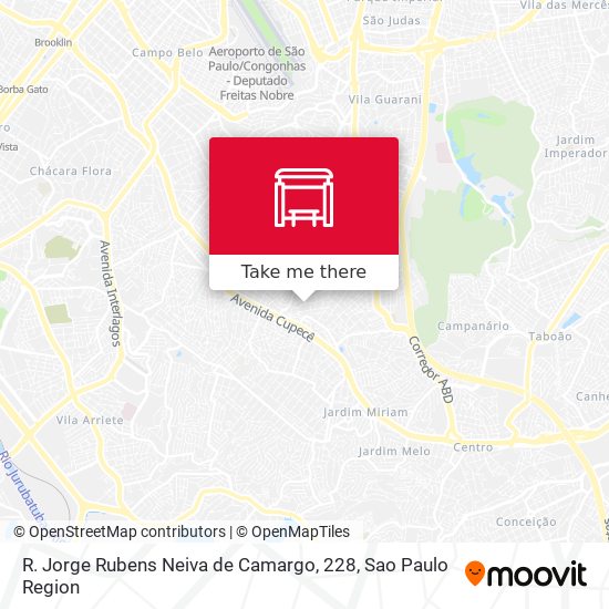 R. Jorge Rubens Neiva de Camargo, 228 map