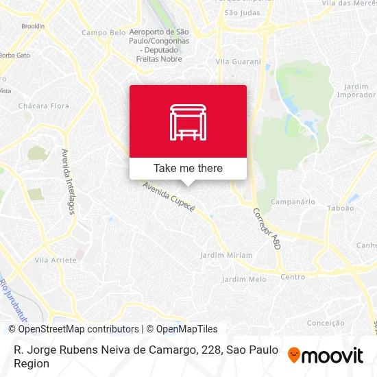 R. Jorge Rubens Neiva de Camargo, 228 map