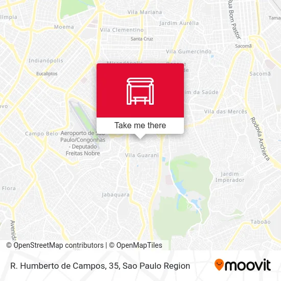 R. Humberto de Campos, 35 map