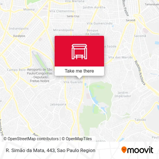 R. Simão da Mata, 443 map