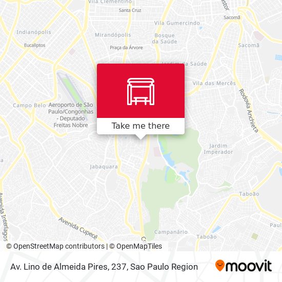 Mapa Av. Lino de Almeida Pires, 237