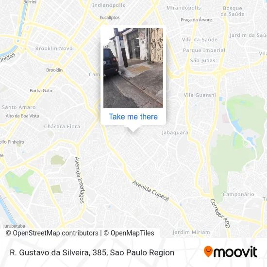 R. Gustavo da Silveira, 385 map