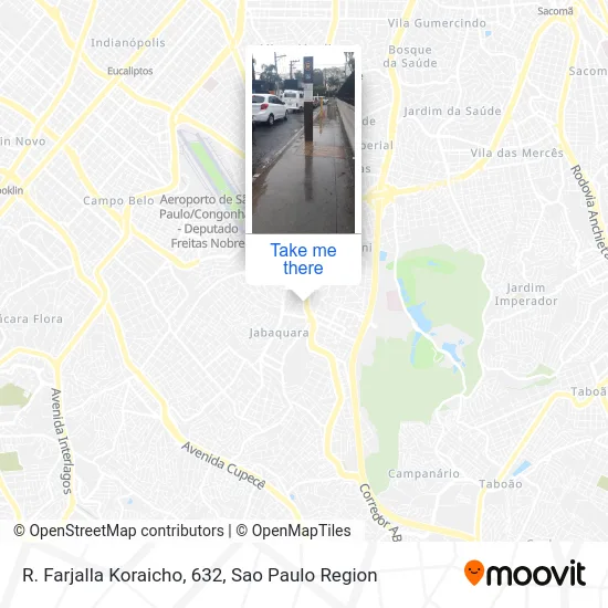 R. Farjalla Koraicho, 632 map