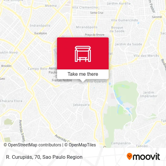 R. Curupiás, 70 map