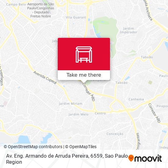 Av. Eng. Armando de Arruda Pereira, 6559 map