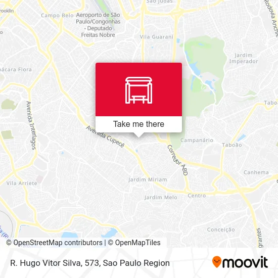 R. Hugo Vitor Silva, 573 map