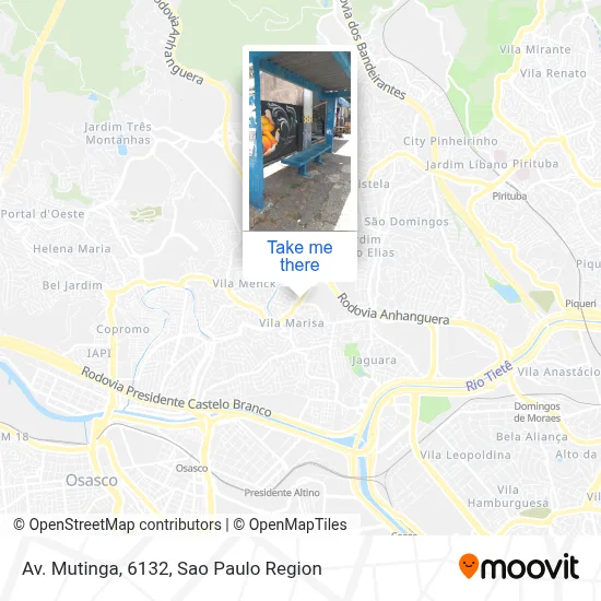 Av. Mutinga, 6132 map