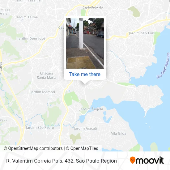 R. Valentim Correia Pais, 432 map