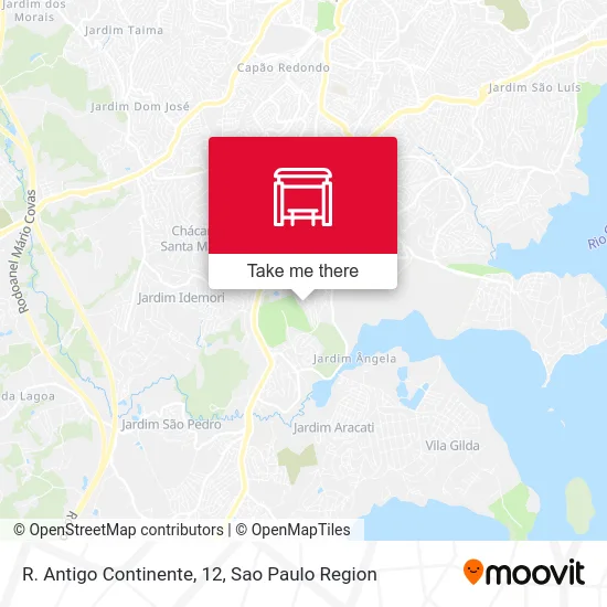 R. Antigo Continente, 12 map